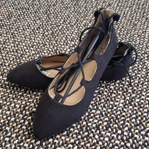Ballet Lace up Flats